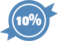 10% הנחה